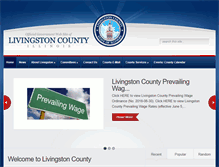 Tablet Screenshot of livingstoncounty-il.org